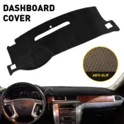 Car Dash Cover Mat Dashboard Pad for 07-13 Chevy Silverado Pickup Passside Glove (for: Chevrolet)