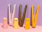 KAKAO FRIENDS Cordless Mini Portable Hair Straightener Curling iron (Korea)