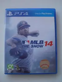 在飛比找Yahoo!奇摩拍賣優惠-PS4 美國職棒大聯盟系列 英文版 PS4 MLB 14，1