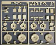 Tamiya 1/35th Scale British 25 PDR Tractor - Parts Tree B from Kit No. 35044
