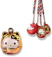 KOZUKI Dog Bell Collar Cat Bells for Collar Small Pet Bell Collar Collar Bell for small animal bunny collar bell xx sm pet collar bells for small dogs Cute Cat bell Japanese bell charm keychain