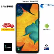TELSTRA Samsung GALAXY A30 Black (6.4",16MP,32GB,3GB) 4G ANDRIOD Aussie STOCK