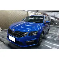 在飛比找蝦皮購物優惠-ŠKODA Octavia Combi RS 車燈犀牛皮 B