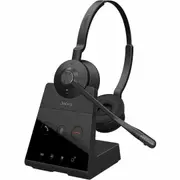 Jabra Engage 65 SE Wireless Over-the-head, On-ear Stereo Earset - Microsoft Teams Certification - Binaural - Supra-aural - 15000 cm - DECT - 40 Hz to