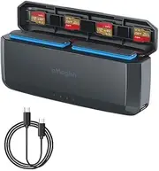 Coyktonty Battery Quick Charger/Mobile Power for Insta360 X4,Supports PD3.0 with USB-C Charging Cable,Built-in 7710mAh,Supports Charging Other Sports Cameras (Battery Charger)