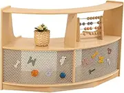 Modular Curved 2 Tier Storage Shelf