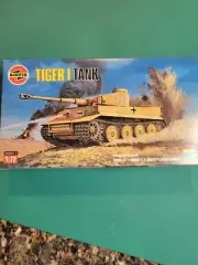 Airfix 1/72 Tiger I Tank Plastic Tank Model Kit 01308