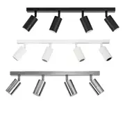 Tivah LED Ceiling Bar Light CCT 4Lt in BLK/WHT/TTM Havit Lighting - HV4001T-4