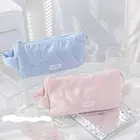 Cartoon Large Capacity Pen Case Patchwork Makeup Lipstick Bag Kid