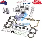 Pistons Cylinder Engine Rebuild Gasket Kit Head Bolt For VW AUDI 1.4 TSI EA111