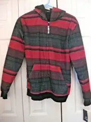 Boys Jacket Hooded Size 10-12 Amplify Sherpa Lined NWT