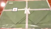 Antique BUT New Irish Linen placemats and matching Napkins with box