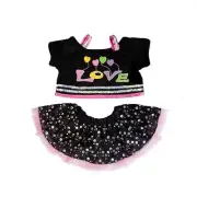 Love Summer Outfit for Stuffed Bears, Fits 14-18" Build Bear