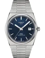 [Tissot] PRX Powermatic 80 T1374071104100 Automatic Watch in Blue