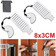 Portable Door Lock Hardware Safety Security Tool Home Privacy Safe Travel Hotel