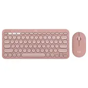 Logitech Pebble 2 Wireless Keyboard and Mouse Rose