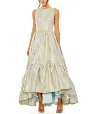 Mac Duggal High-Low Gown with Pockets