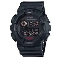 在飛比找PChome商店街優惠-CASIO G-SHOCK 霸氣流行運動腕錶/黑/GD-12