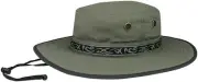 Stay Cool and Stylish with the Mega Cap El Dorado Foam Brim Hat in Olive - Size