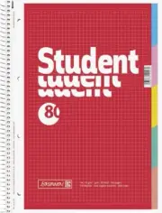Spiral Notebook A4 Tcf with Register