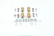 GPM RR010X/1217-OC 1/10 RC AXIAL RR10 WRAITH SMT10 BRASS WHEEL HEX ADAPTERS 17MM