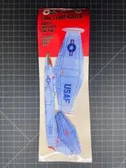 Vintage 1960's PACTRA F-104 USAF STARFIGHTER Stunt Plane Glider Airplane NOS mip