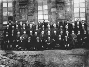 Bendigo Victoria 1922 - The local preachers council of the Bendigo- Old Photo