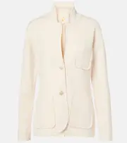 [Jardin des Orangers] Jardin des Orangers Wool and cashmere blazer AU 10 beige