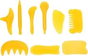 1Set Handheld Body Massage Plate Facial Massager Tools for Simple and Facial Massages Smooth Durable and Comfortable Design for Relaxation