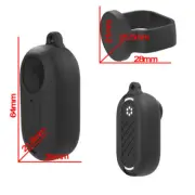 Silicone Protective Case Lens Cap Cover for For Insta360 GO 3 Action Camera Part
