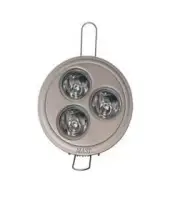 3 x LED Red Boat Ceiling Light,12v LED Downlight, Enhances Night Time Visibility