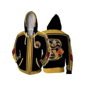 Nevenka Karate Dojo Hoodies for Mens Sweatshirts Casual Hooded Pullover Outwear-DustYellow