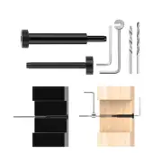 30Pair Black Invisible Cable Railing kit, Invisible Receiver and Swage Stud E...