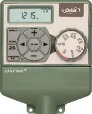 Products Sprinkler System 4-Station Standard Indoor Mounted Control Timer, 1