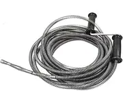 Drain Cleaner Augers Spring Cable 5M (16ft) 13mm for Household Kitchen Bathroom Toilet Plumber Plumbing Snake Pipe Pipeline Sewer Cleaner with extra Strong Handle