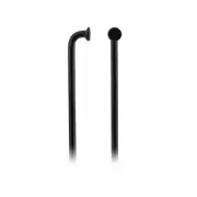 CN Spokes J-Bend 12g 204mm Black Sold Individually