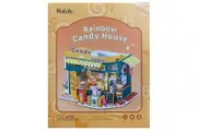 Robotime Rolife DIY Rainbow Candy Miniature House DG158 (ROB118636)