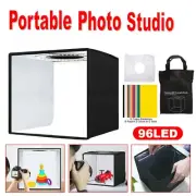 Portable Photo Studio LED Light Tent Bar Cube Soft Box Room Photography 96 LED