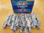 63 TAMPAX TAMPONS ULTRA ABSORBANCY HEAVY FLOW