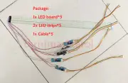 5 * 490mm LED Backlight Strip Kit,Update Your 22" 22 inch CCFL LCD Screen to LED