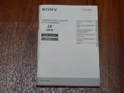 Mode d'emploi Originale Sony Alpha A3000 - Quick Start 96 pages ⚠️ FRENCH ONLY⚠️