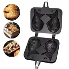 Non-stick Waffle Maker Household Fish-shaped Waffle Alloy F7E7