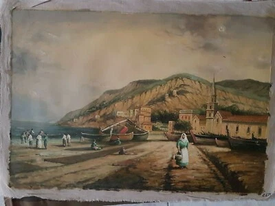 Landscapes Scenes Hand-Painted Oil On Canvas 60X90 CM