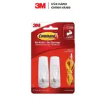 3M COMMANDTM 方形牆鉤 17001ANZ,1.3 KG,2 個/泡罩