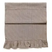 Check Table Runner Earth Brown