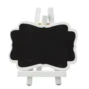 4”x5” WOODEN CHALKBOARD BLACKBOARD MESSAGE BOARD WITH EASEL – 6-PACK