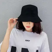 Plain Bucket Hat mp004 - Sapphire Blue - One Size