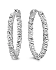 14K 10.00 ct. tw. Diamond Earrings