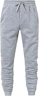 [Generic] 4 Year Hip Hop Pants Solid Color Track Cuff Workout Pants with Pocket Poplin Pants