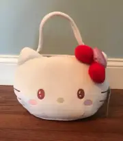 Hello Kitty Valentines Day Plush Bucket by Jazwares NEW 2025 Easter Basket